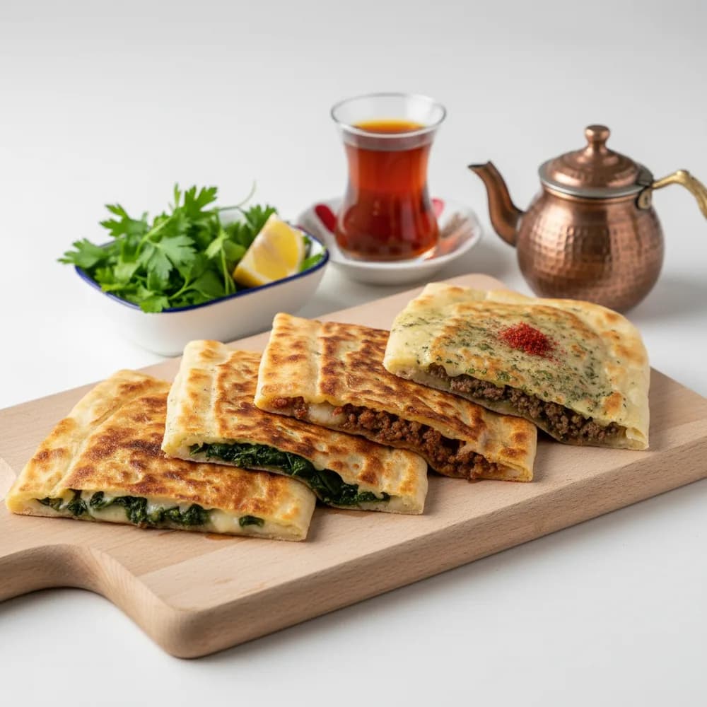 Gözleme (Turkish Flatbread)